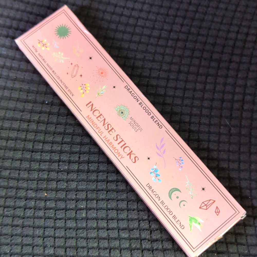 3/$25 Dragon's Blood Incense- New in pkg